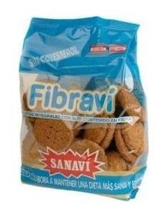Galletas Fibravi Integrales 300Gr. de Sanavi 2