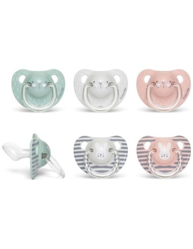 Chupete Evolution Sili Anat 6-18M 1 Unidad de Suavinex