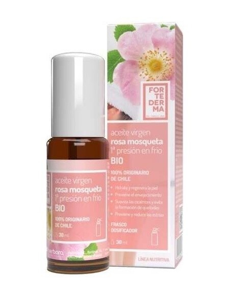 Fortederma Aceite Virgen Rosa Mosqueta 30Ml. Bio de Herbora
