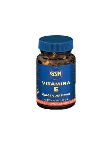 Vitamina E 40 Perlas de GSN