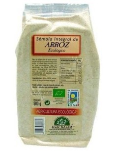 Semola De Arroz Integral 500Gr. Bio Vegan de Eco Salim 2