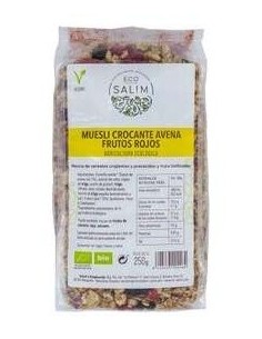 Bio Muesli Crocante De Avena Y Frutos Rojos 250Gr de Eco Salim 2