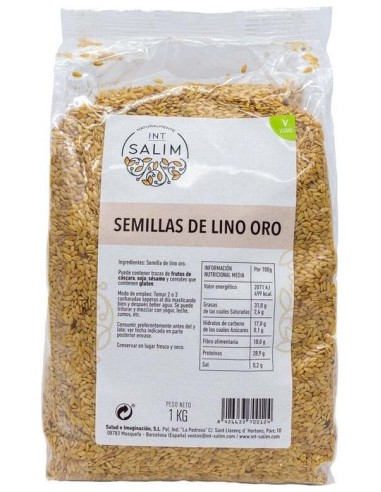 Semillas De Lino Dorado 1Kg. de Int Salim