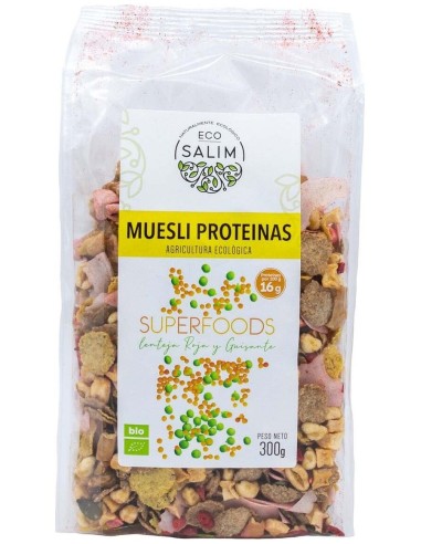 Muesli Proteinas Superfoods 300Gr. Bio de Eco Salim