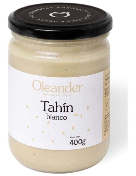 Tahin Blanco Crudo 400Gr. S/Sal de Oleander
