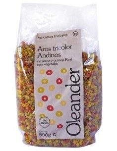 Aros Tricolor Andinos Arroz-Quinoa 500Gr. de Oleander 2