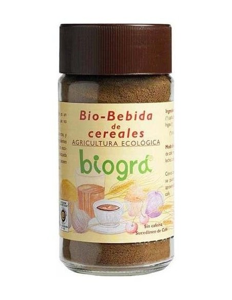 Bio-Cafe Cereales Solubles 100 Gr de Biogra
