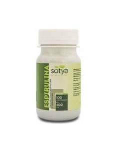 Espirulina + Vit B12 400Mg 100 Comp de Sotya 2