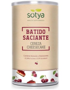 Batidos Saciantes 550G Polvo Sabor Cereza Cheesecake de Sotya 2