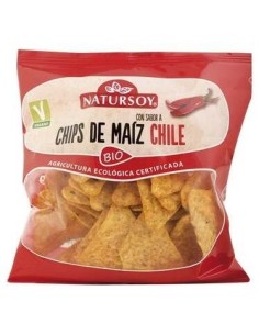 Chips De Maiz Y Chili 75Gr. Bio de Natursoy 2