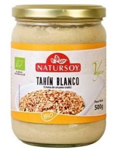 Tahin Blanco Crudo 500Gr. de Natursoy 2