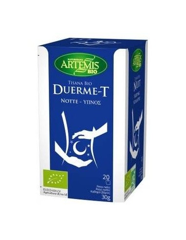 Duerme T Tisana 20Bolsitas. Bio de Artemis Bio