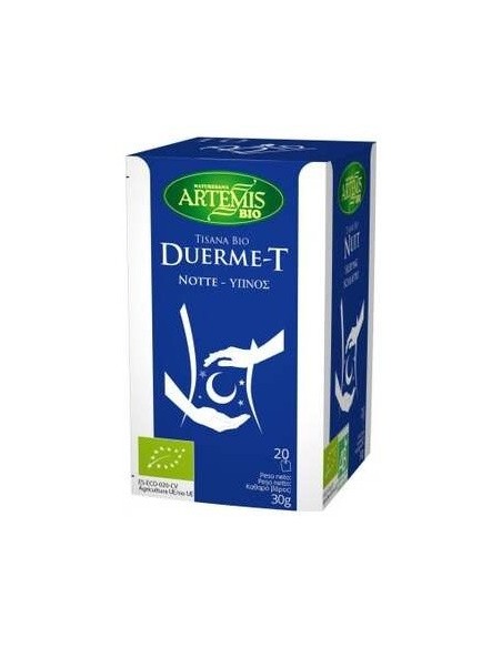 Duerme T Tisana 20Bolsitas. Bio de Artemis Bio