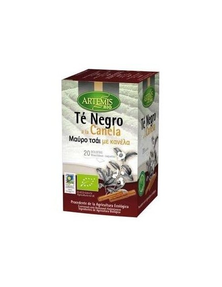 Te Negro Canela Infusion 20Bolsitas. de Artemis Bio