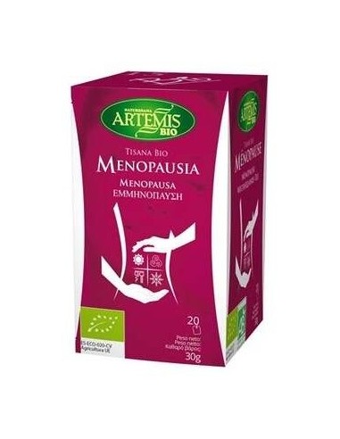 Menopausia Tisana 20Bolsitas. Bio de Artemis Bio