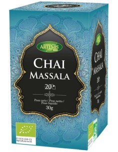 Chai Massala Sin Teina Infusion 20Bolsitas. Bio de Artemis Bio 2
