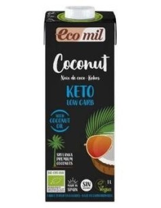 Bebida Coconut Nature Keto Bio 1 L de Ecomil 2