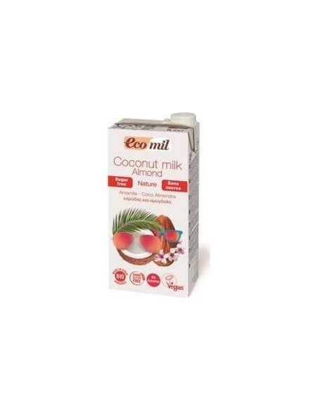 Ecomil Bebida De Coco Y Almendra 1Lt 6Uds. Bio S/A de Almond
