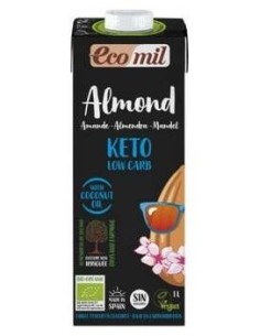 Bebida Almond Nature Keto Bio 1 L de Ecomil 2