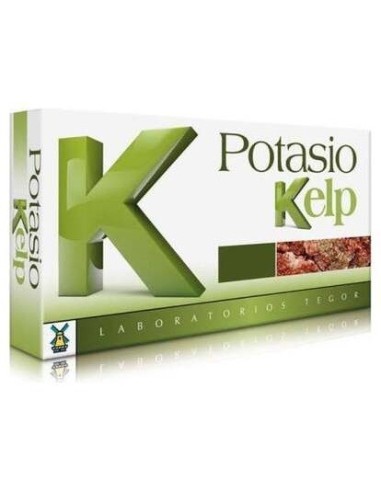 Potasio Kelp 40 Capsulas de Tegor