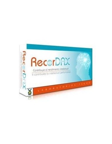 Recordax 40 Capsulas de Tegor