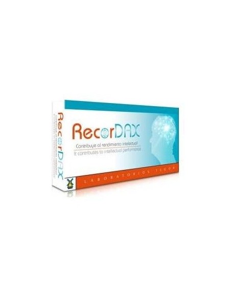 Recordax 40 Capsulas de Tegor