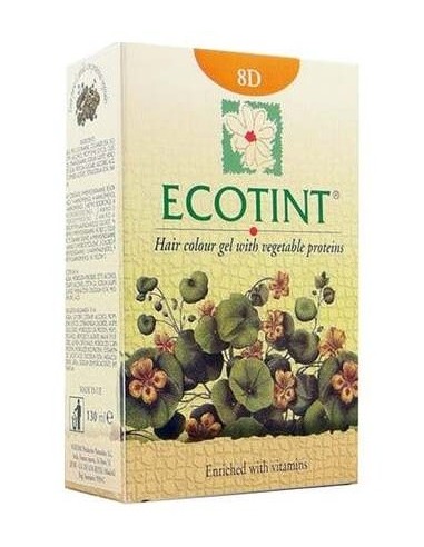 Rubio Claro Dorado Tinte Para Cabello de Ecotint