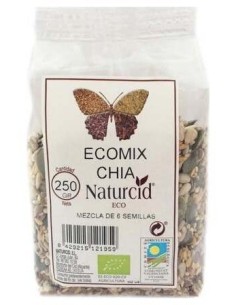 Ecomix Chia 6 Semillas 250Gr. Eco de Naturcid 2