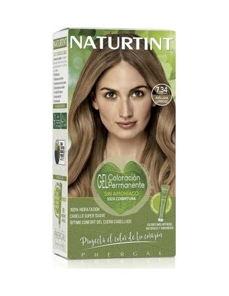 Naturtint Biobased 7.34 Avellana Luminoso de Naturtint