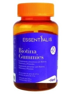 Essentialis Biotina Gummies 60 Caramelos De Goma de Heel 2