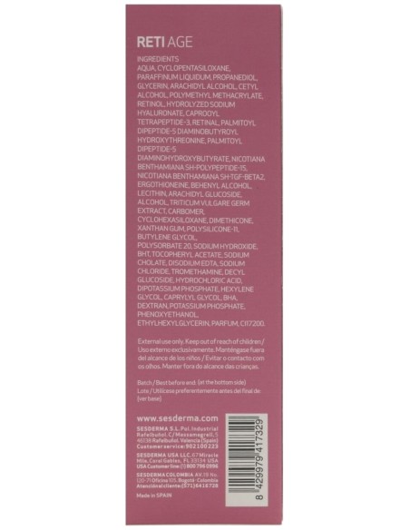 Reti-Age Crema Gel Antienvejecimiento 50Ml. de Sesderma