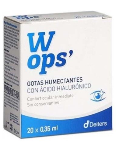 Wops Gotas Humectantes 0,3% 20Monodosis de Deiters
