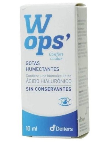 Wops Gotas Humectantes Sin Conservantes 10Ml. de Deiters