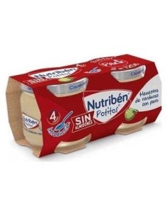 Nutriben Potito Bipack Intro Verdura Pavo 2X120Gr. de Nutriben 2