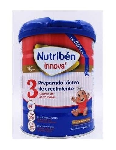 Nutriben Leche Innova 3 Sc 800Gr. de Nutriben