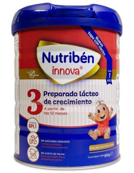 Nutriben Leche Innova 3 Sc 800Gr. de Nutriben