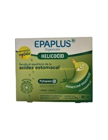 Epaplus Digestcare Helicocid 30Comp. de Epa Plus