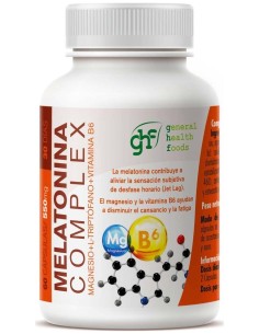 Melatonina Complex 550Mg 60 Cap de Ghf 2