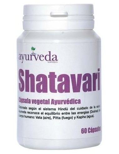 Shatavari - 60 Capsulas de Ayurveda Autentico