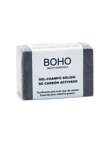 Champu Solido Carbon Activado 55Gr. de Boho