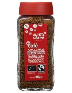 Café Descafeinado Liofilizado Bio-Ft. 100G de Alternativa 2