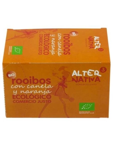 Te Rooibos Naranja Canela Infusion 20Bolsit Eco de Alternativa 3