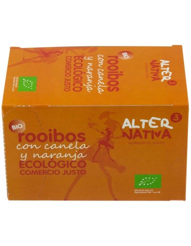 Te Rooibos Naranja Canela Infusion 20Bolsit Eco de Alternativa 3