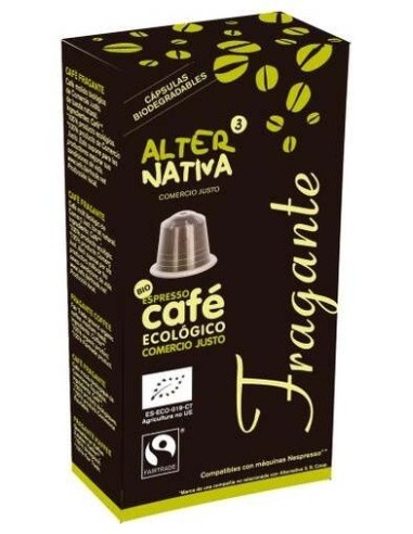 Cafe Fragante 10Capsulas Cafe Biodegradable. Eco de Alternativa 3