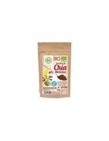 Semillas De Chia Molidas 200Gr. Bio de Solnatural