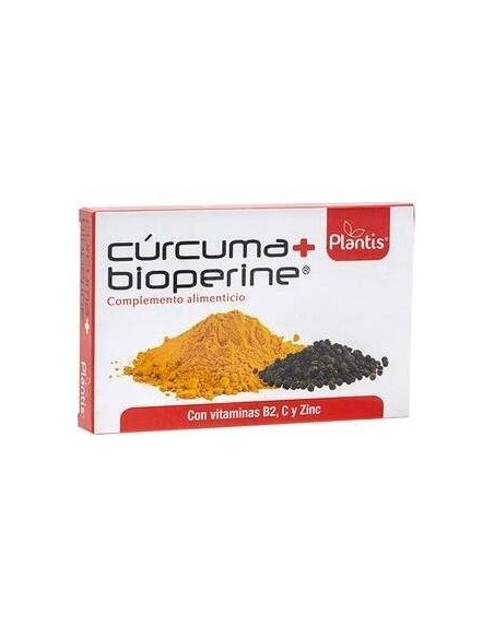 Curcuma+Bioperine Plantis Caja de Artesania