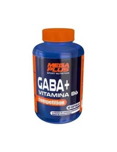 Gaba + Vit. B6 Competition 60Cap. de Mega Plus