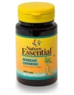 Ginseng Koreano 400Mg. 50Cap. de Nature Essential 2