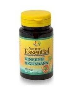 Ginseng + Guarana 400Mg. 50Cap. de Nature Essential 2