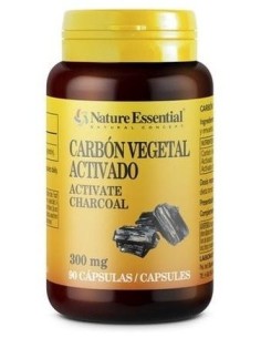 Carbon Vegetal Activado 200Mg 90Cap. de Nature Essential 2
